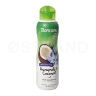 Tropiclean Shampoo - Awapuhi & Coconut - white coat